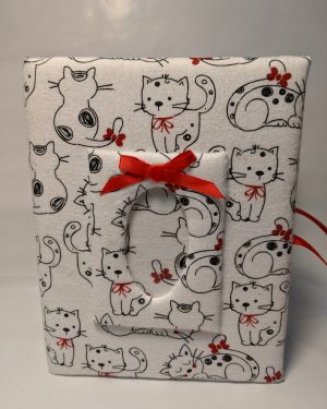 Custom Kitten Photo Album 2 - Holds 100 4x6 Photos - Handmade Cat Photo Album