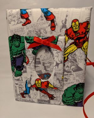 Marvel Super Heroes Cotton Photo Album, Ironman, Capt. America, Hulk, Spiderman Photo Album- Holds 100 4x6 Photos - Personalized