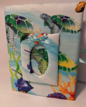 Custom Sea Creature Photo Album - Turtle Photo Album - Holds 100 4x6 Photos