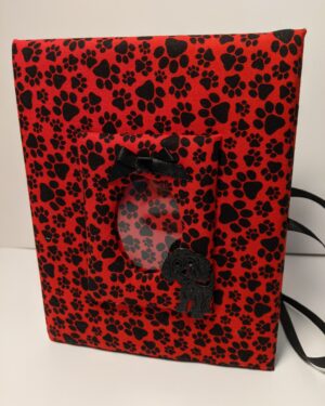 Custom Small Paw Prints Dog Photo Album
