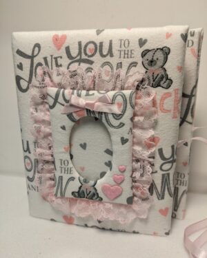 Custom Photo Album Love you to the Moon and Back