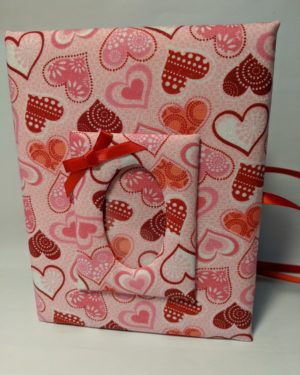 Beautiful Pink Hearts Photo Album