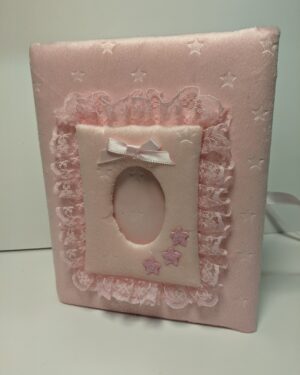 Pink Star Minky Photo Album for Denise on Etsy