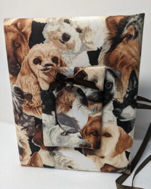 Custom Brown Real Dog Photo Album