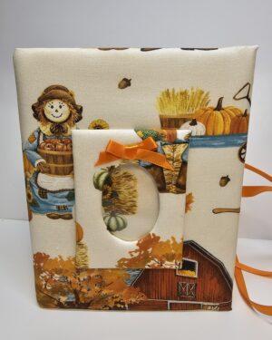 Halloween Photo Album, Pumpkin, Scarecrows, Old Trucks, and Old Red Barns Photo Album, Personalized Photo Album-100 4x6 Photos - Handmade