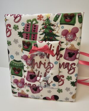 Christmas Photo Album - Minnie and Mickey Mouse Christmas Album