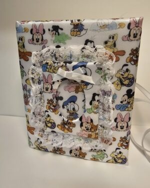 Minnie with the Gang Custom Personalized Photo Album - Holds 100 4x6 Photos - Handmade