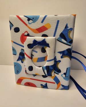 Hockey Photo Album - Sports Photo Album - Holds 100 4x6 Photos - Handmade