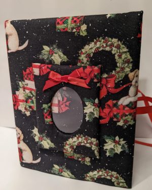 Christmas Dogs with Wreaths 13 x 9 Photo Albums for Mariah on Etsy