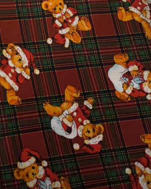 Plaid Teddy Bear 13 x 9 Photo Albums for Mariah on Etsy