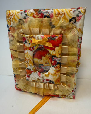 Custom All the Princesses Small Photo Album in Gold - Personalize - Holds 100 4 x 6 Photos