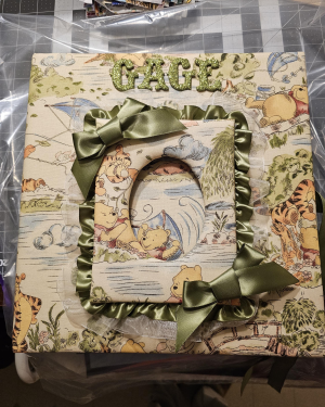 Large Green Winnie Photo Album for drobino on Etsy