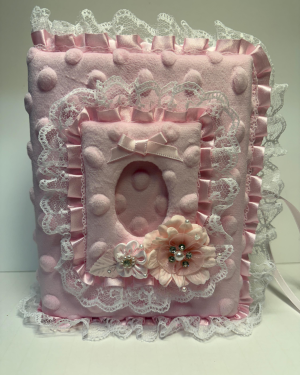 9 x 9 Pink Satin Photo Album for Sunny on Etsy