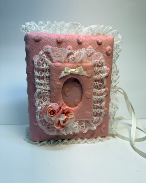 Minky Dot Trio Photo Album for M Harris on Etsy