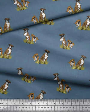 Large Blue Boxer Photo Album for Tina on Etsy
