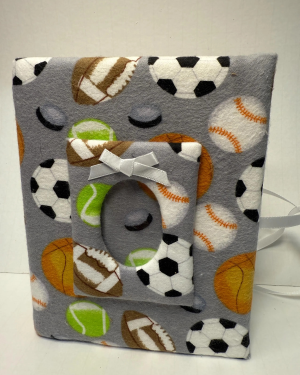 9 x 9 Flannel Sports Photo Album for Melinda on Etsy