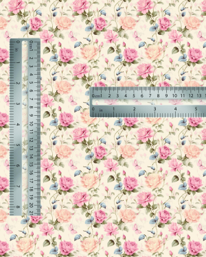 Pastel Rosebuds Photo Album for Michelle on Etsy