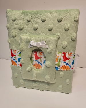 Dino and Minky Photo Album for Natalia on Etsy