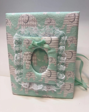 Large Green Elephant Photo Album for Kassie on Etsy