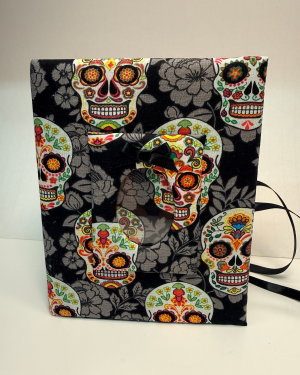 Halloween Skulls Photo Album - Personalize - Holds 100 4 x 6 Photos